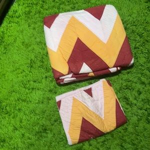 Vista quilt and pillow sham (Las) NWOT